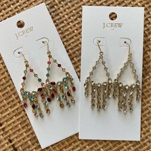 NWT J. Crew earrings—set of 2